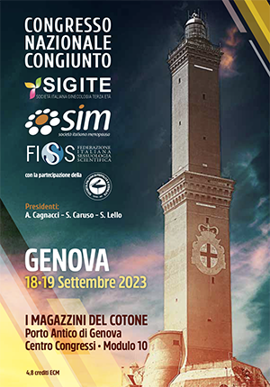 Congresso Nazionale Congiunto SIGITE SIM FISS Genova settembe 2023